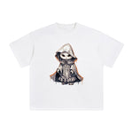 Ghost Cat Graphic Tee-INNBLAC Fashion Apparel