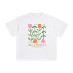 Boho Flower Abstract Graphic Tee-INNBLAC Fashion Apparel