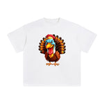 Funny Turkey Graphic Tee-INNBLAC Fashion Apparel