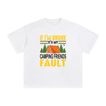 Camping & Quote Graphic Tee-INNBLAC Fashion Apparel