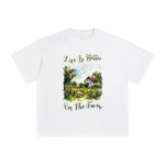Life Is Better On The Farm Graphic Tee-INNBLAC Fashion Apparel