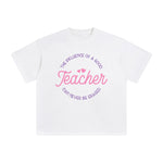 Teacher Graphic Tee-INNBLAC Fashion Apparel