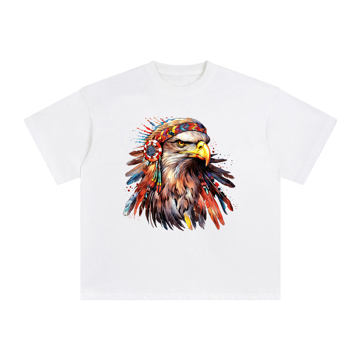 Eagle Graphic Tee-INNBLAC Fashion Apparel