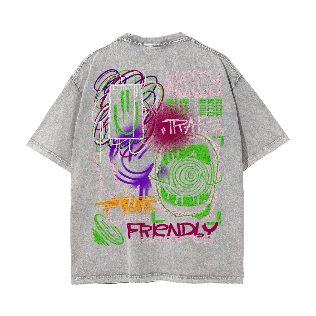 Brutalism Concept Aesthetic Graphic Tee-INNBLAC Fashion Apparel