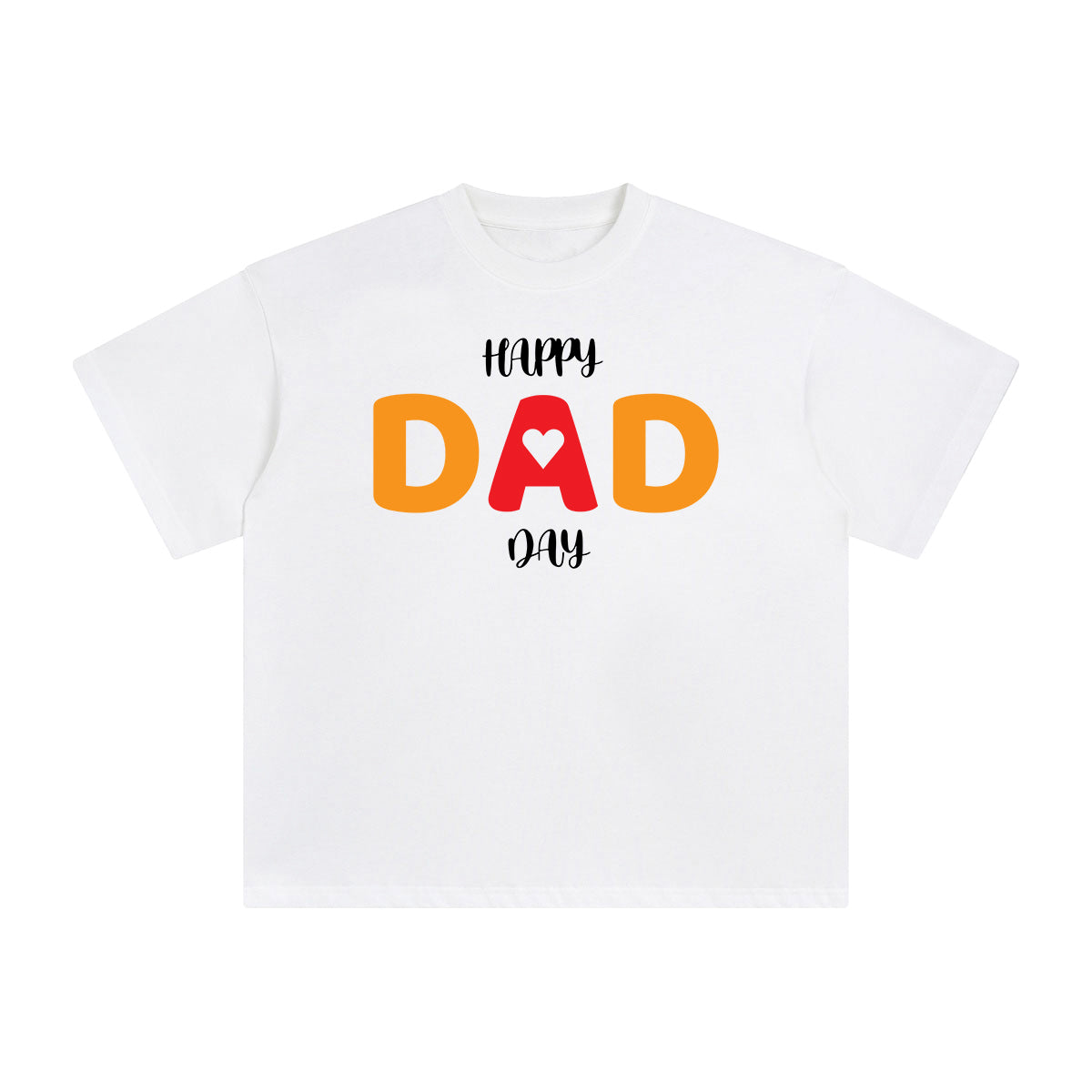Happy Dad Day Graphic Tee-INNBLAC Fashion Apparel