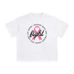 Breast Cancer Quote Graphic Tee-INNBLAC Fashion Apparel