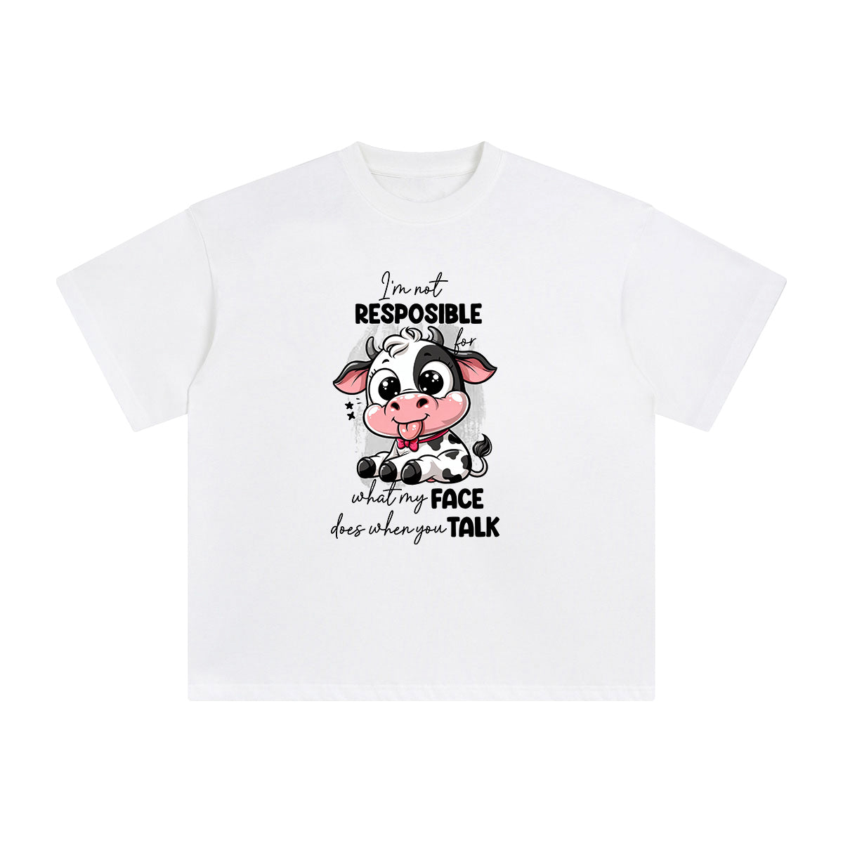 I'm Not Responsible Graphic Tee-INNBLAC Fashion Apparel