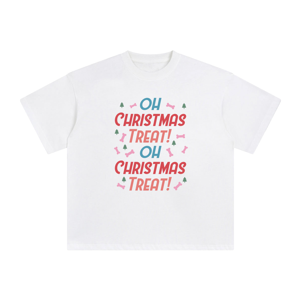 Oh Christmas Treat Graphic Tee-INNBLAC Fashion Apparel