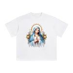 Mother Mary Graphic Tee-INNBLAC Fashion Apparel
