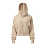 Embroidered Quiet Luxury Old Money Zip‑Up Hoodie