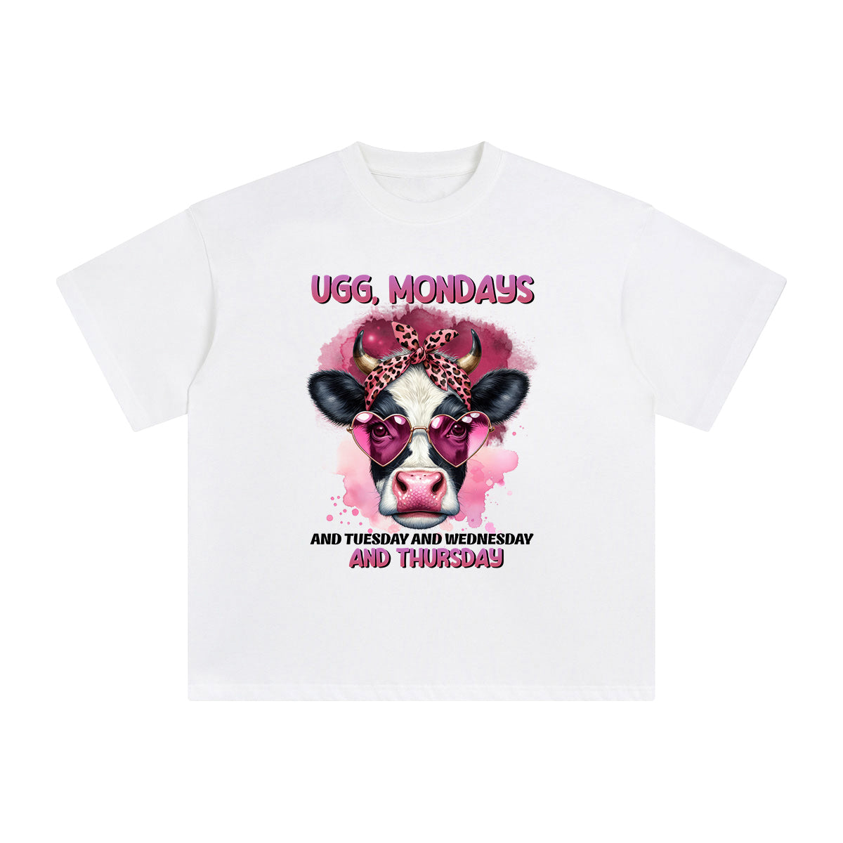 Ugg Mondays Graphic Tee-INNBLAC Fashion Apparel