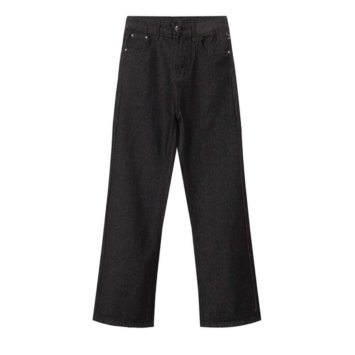 Barbed Wire Embroidered Bootcut Jeans
