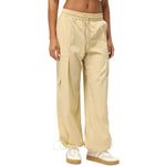 Relaxed-Fit Parachute Cargo Pants