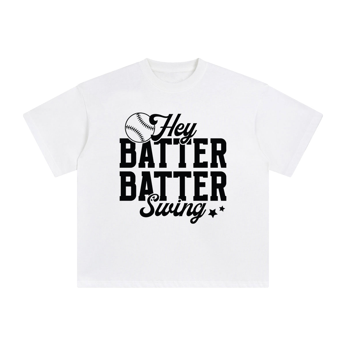 Hey Better Swing Graphic Tee-INNBLAC Fashion Apparel