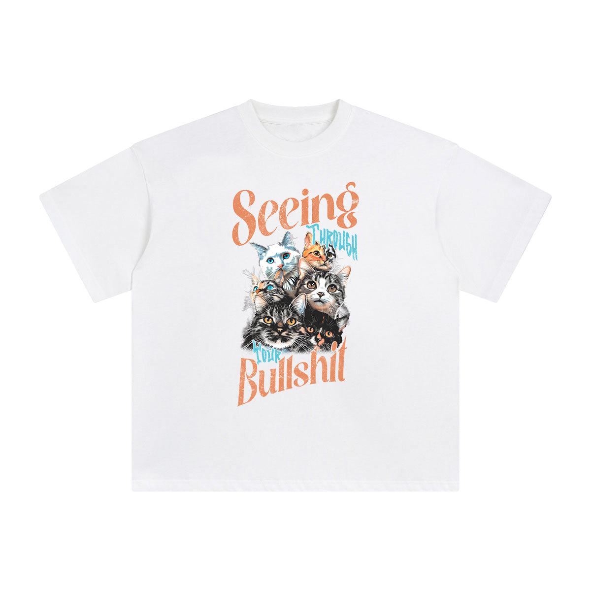 Seeing Through Your Bullshit Graphic Tee-INNBLAC Fashion Apparel