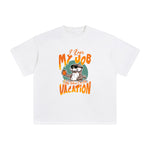 On Vacation Quote Graphic Tee-INNBLAC Fashion Apparel