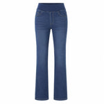 Vintage Washed High Waist Straight Leg Jeans
