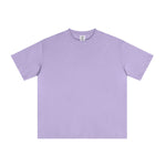Crew Neck Solid Color T shirt 7oz-INNBLAC Fashion Apparel