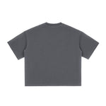 Washed Cotton Boxy T Shirt 7.8oz