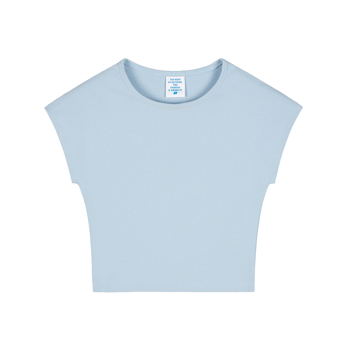 Solid Color Slim Fit Crop Tank 7.8oz