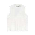 Panelled Back Seam Sleeveless T-Shirt
