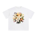 Bouquet Graphic Tee-INNBLAC Fashion Apparel