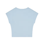 Solid Color Slim Fit Crop Tank 7.8oz