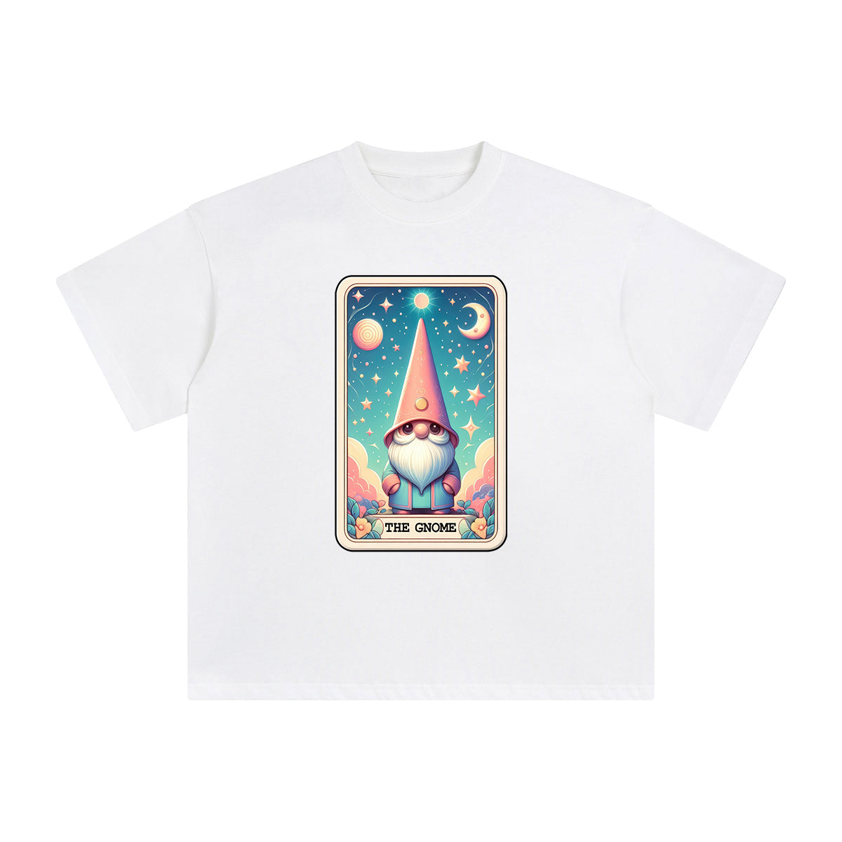 The Gnome Card Graphic Tee-INNBLAC Fashion Apparel