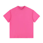Crew Neck Washed Cotton T Shirt 7.8oz
