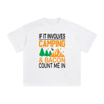 Camping Quote Graphic Tee-INNBLAC Fashion Apparel