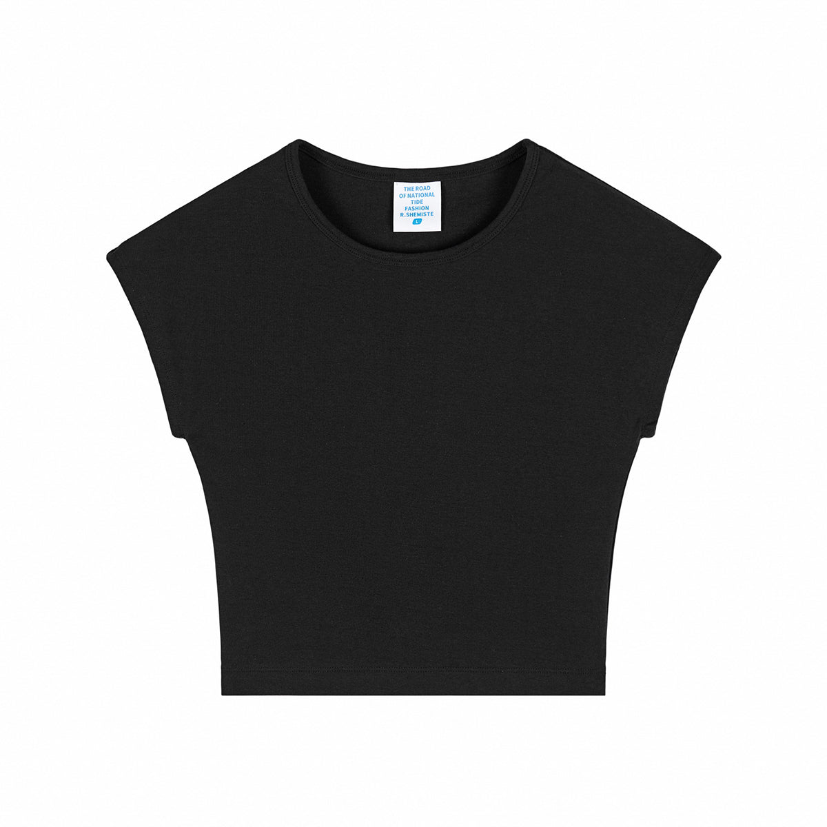 Solid Color Slim Fit Crop Tank 7.8oz