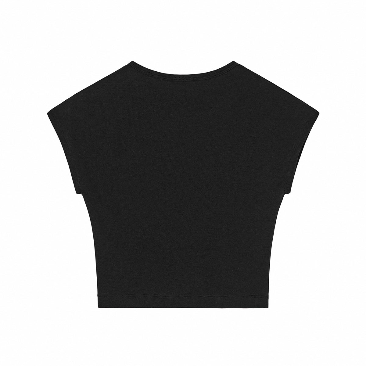 Solid Color Slim Fit Crop Tank 7.8oz