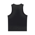 Women's Slim Fit Crop Muscle Tank 7.8oz