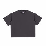 Washed Cotton Boxy T Shirt 7.8oz