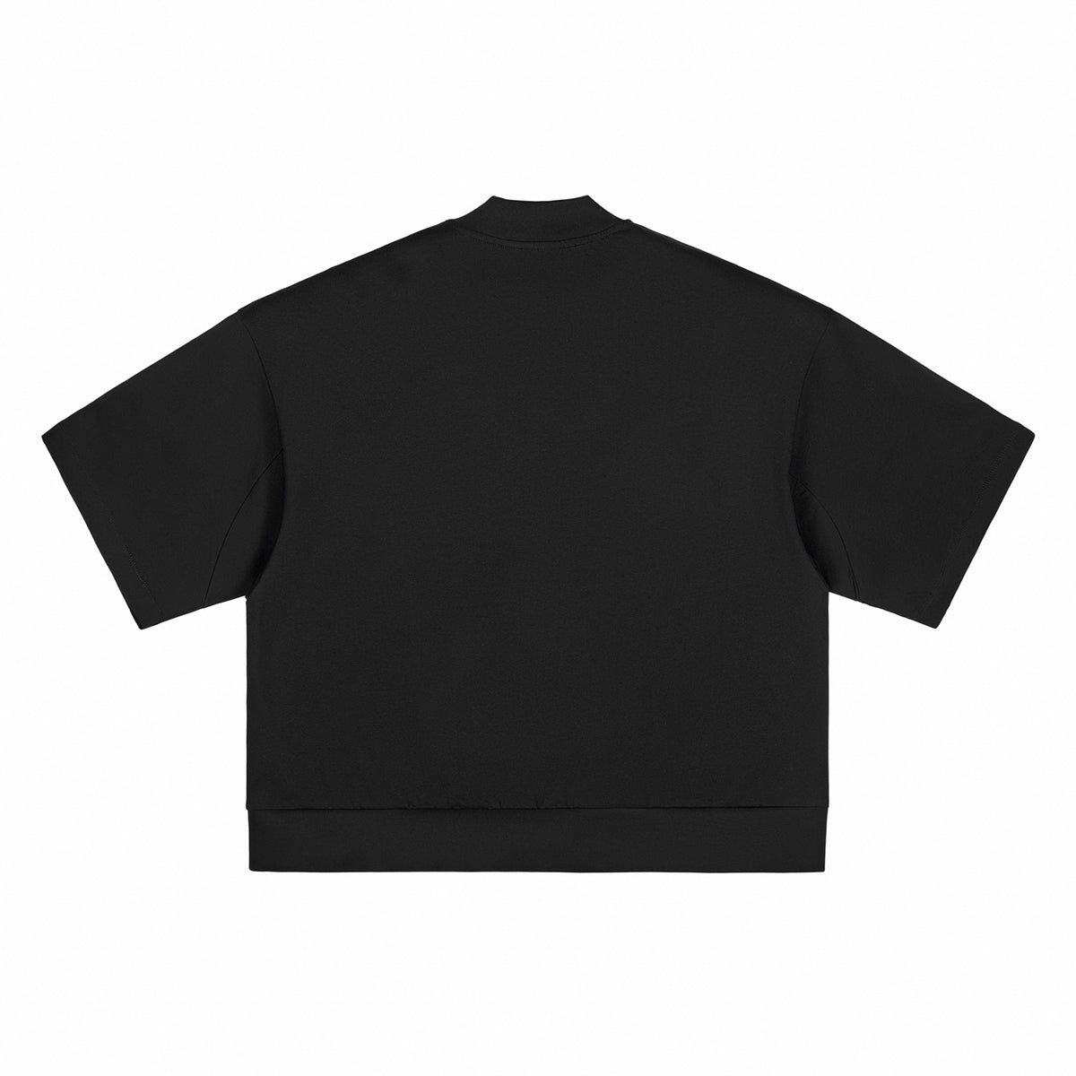 Heavyweight Oversized Mock-Neck Tee 9.15oz