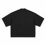Heavyweight Oversized Mock-Neck Tee 9.15oz