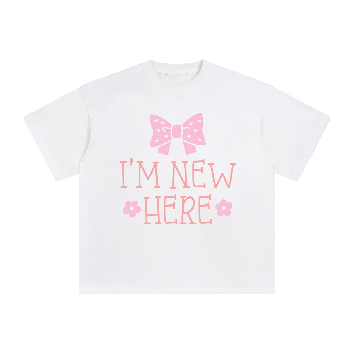 I'm New Here Graphic Tee-INNBLAC Fashion Apparel