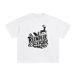 Reindeer And Sleigh Graphic Tee-INNBLAC Fashion Apparel