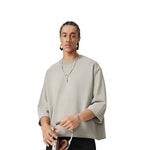 Heavyweight Vintage Wash Relaxed Fit Raw Edge T-Shirt