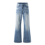 Whiskering Process Vintage Denim