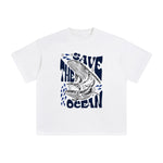 Save The Ocean Graphic Tee-INNBLAC Fashion Apparel