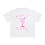 Coquette Girls Club Graphic Tee-INNBLAC Fashion Apparel