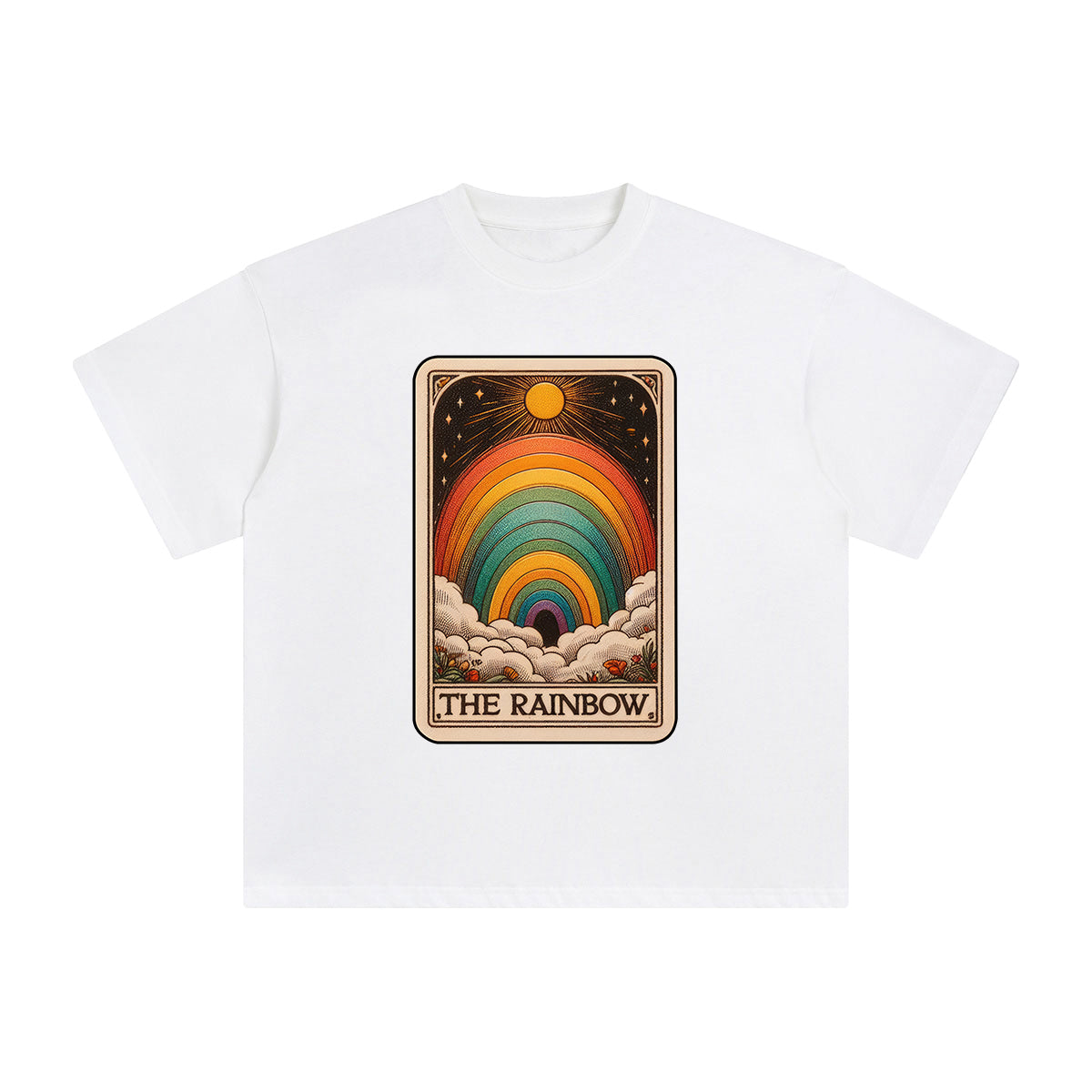 The Rainbow Graphic Tee-INNBLAC Fashion Apparel