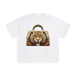 Leopard Pattern Bag Graphic Tee-INNBLAC Fashion Apparel