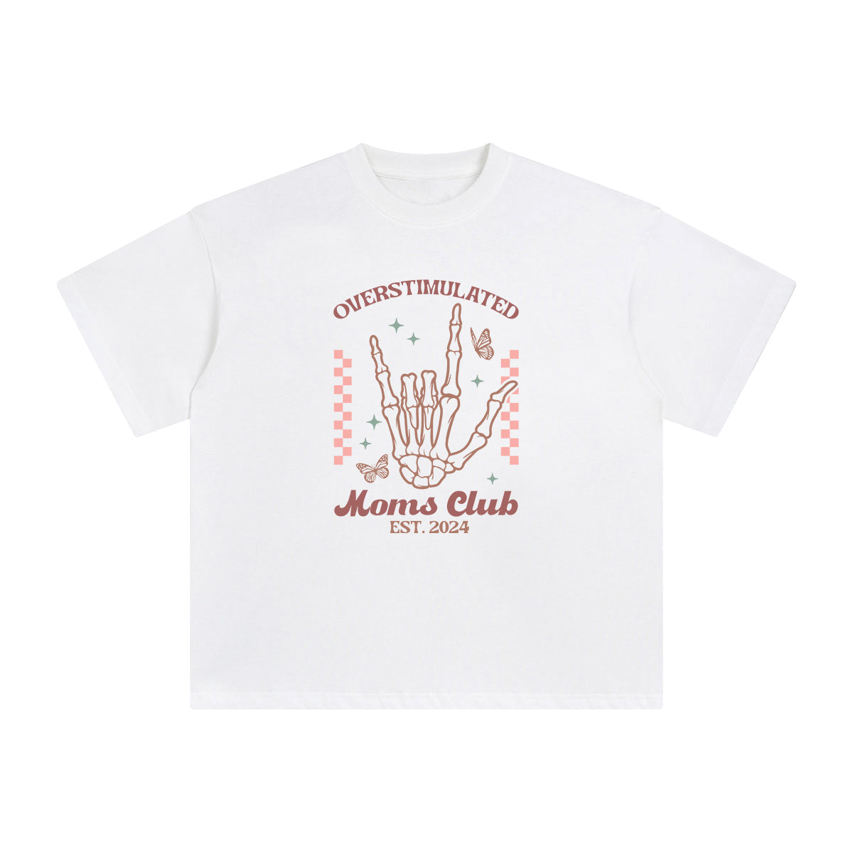 Moms Club Graphic Tee-INNBLAC Fashion Apparel