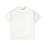 Crew Neck Washed Cotton T Shirt 7.8oz