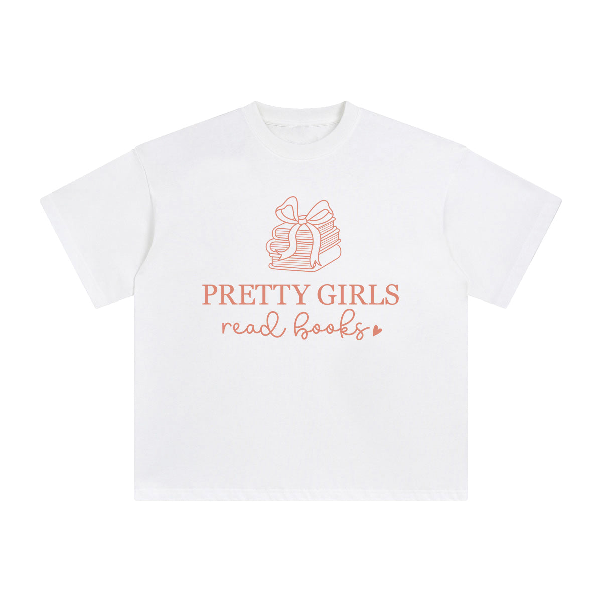 Pretty Girls Read Books Graphic Tee-INNBLAC Fashion Apparel