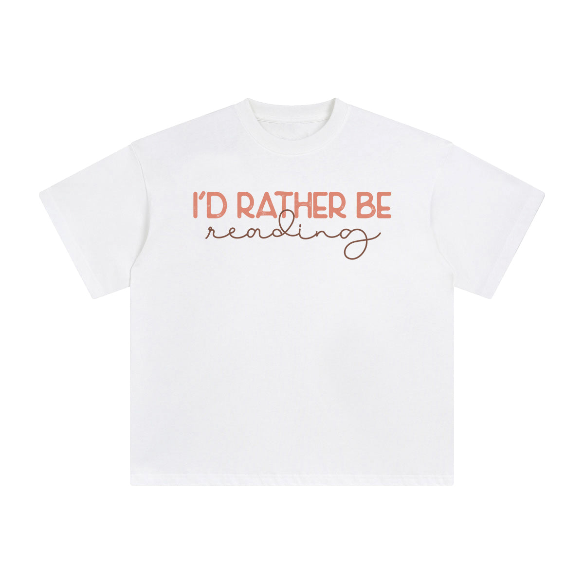 I'd Rather Be Reading Graphic Tee-INNBLAC Fashion Apparel