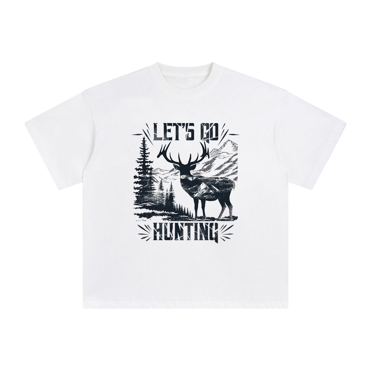 Let's Go Hunting Graphic Tee-INNBLAC Fashion Apparel