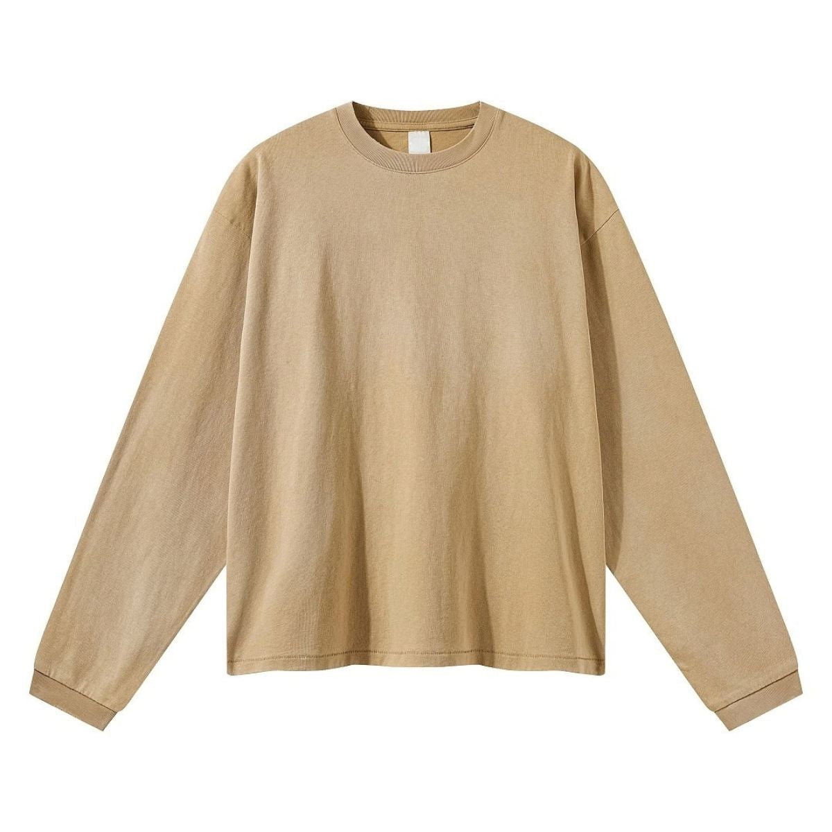 Heavyweight Vintage Brushed Washed Long Sleeve Tee